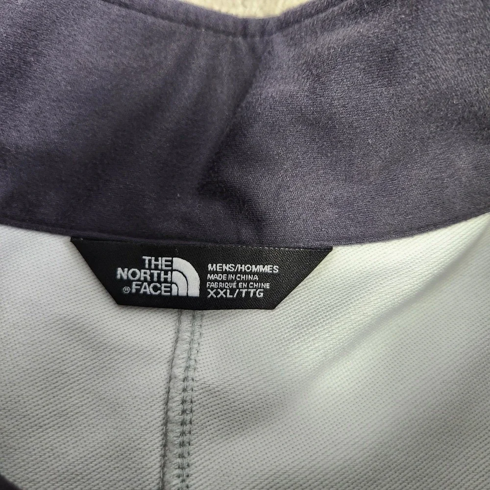 North Face Apex Pneumatic Jacket Men XXL Windwall Stretch Woven Softshell Gray